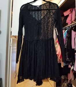 💜NEW FREE PEOPLE💜 LYCRA STRETCHY DRESS "M"